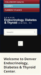 Mobile Screenshot of denverendocenter.com